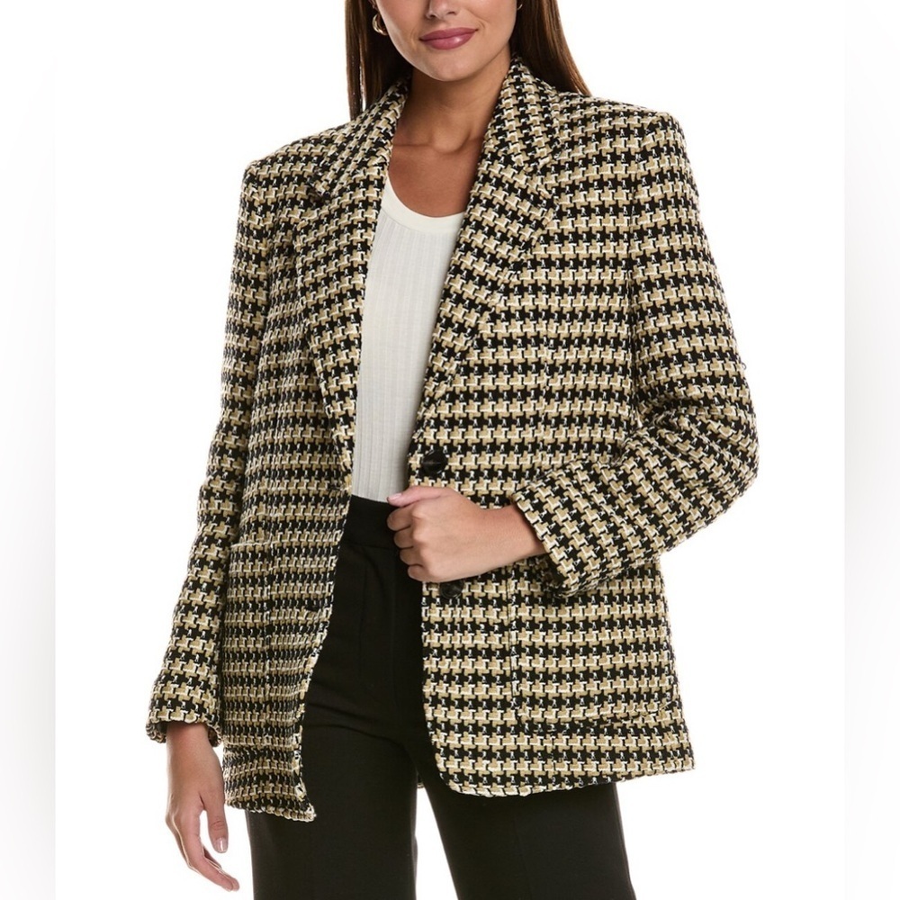 Boss Hugo Boss Womens  Jovana Blazer, Beige/Black